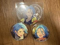 【中古】 あんさんぶるスターズ HiMERU 缶バッジ&クリアシート セット