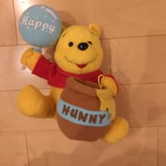 くまのプーさん ぬいぐるみ ハニーポット 風船のサムネイル