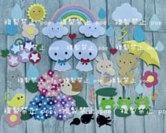 紫陽花 梅雨 アルバム クラフトパンチ ダイカット - メルカリ