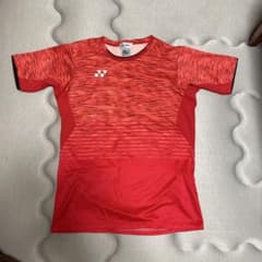 YONEX 吸汗速乾 レッド Tシャツ Sのサムネイル