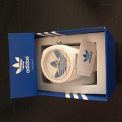 adidas アディダス 時計 白青のサムネイル