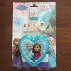 のほほん様専用  アナ雪  ハートケース付きスタンプ♡のサムネイル