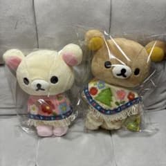 리락쿠마 숲의 리락쿠마 모아 봉제인형 판초 코리락쿠마