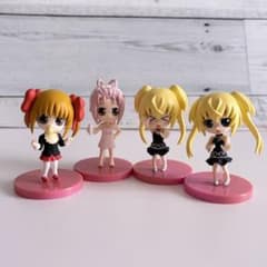 しゅごキャラ! でふぉめ フィギュア 4種　レア+ノーマル　あむ 歌唄 ややのサムネイル