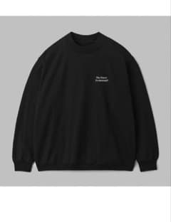 ENNOY MOCK NECK RIB HEM L/S T-SHIRT L黒のサムネイル