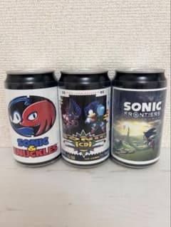 ソニック・ザ・ヘッジホッグ ラベル缶飲料 3種セット - メルカリ