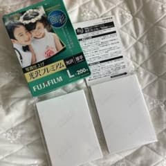 FUJIFILM 画彩 写真仕上げ 光沢プレミアム L判 100枚 - メルカリ