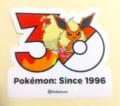 ポケモン30周年ステッカー 韓国限定 ☆ ブースター ☆ - メルカリ