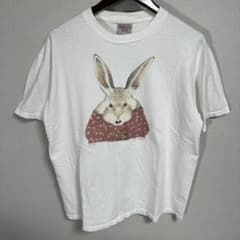 ONEITA 染み込みプリント tシャツ 90s アニマル うさぎ - メルカリ
