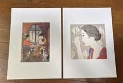 竹久夢二 浪漫画帖 朝日新聞 額絵シリーズ ※第6回のみ無し 計22枚のサムネイル