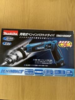 マキタ充電式ペンインパクトドライバー　7.2vのサムネイル