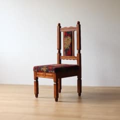 HIKARI ハイバックチェア 張替済 オーク材 木製イス HIKARI ハイバックチェア 張替済 オーク材 木製イス - メルカリ