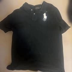 POLO RALPH LAUREN ポロシャツ ブラック 刺繍ロゴのサムネイル