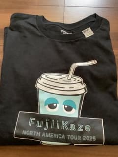 【新品】Fujii Kaze ドリンクTシャツ　白XXL ノースアメリカツアー ドリンクT Fujii Kaze NORTH AMERICA TOUR - メルカリ