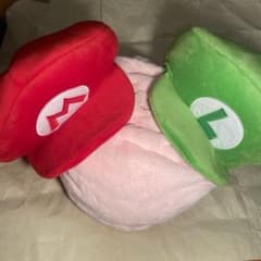 ほぼ新品　マリオ&ルイージ　ユニバペア帽子　USJのサムネイル