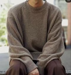 COMOLI 20aw カシミヤクルーネックニット 【 サイズ1 】 - メルカリ