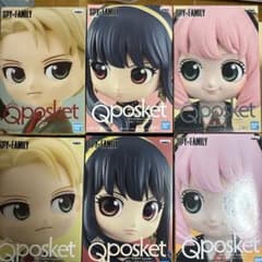 SPY×FAMILY Qposket Lloyd, Yor, Anya