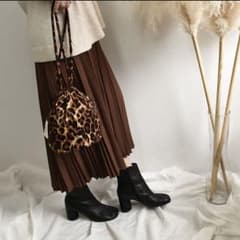 専用 未使用 Lavish Gate レオパード巾着バッグのサムネイル