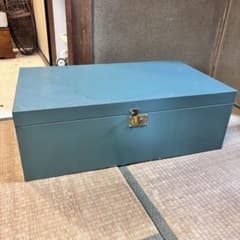インダストリアル 鉄製コンテナ 63KG 工具箱 ヴィンテージ ヴィンテージ 金属製 大型収納ボックス スチールケース 工具箱