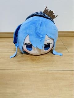 ホロライブ　寝そべりBIGぬいぐるみ　星街すいせい　約35cmのサムネイル