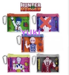 HUNTER×HUNTER 선큐마트 파우치 전 4종 컴플리트 세트