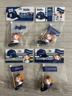 ⭐︎希少 横浜DeNAベイスターズ スターマンキャップマスコット 4点現旧 