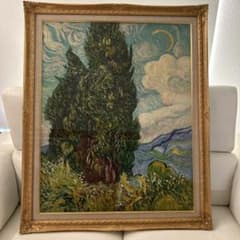 vincent van Gogh 糸杉 油彩 95×73cm F30号 vincent van Gogh 糸杉 油彩 95×73cm F30号 - メルカリ