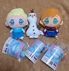 アナと雪の女王　ぬいぐるみセット