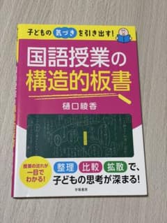 子どもの気づきを引き出す! 国語授業の構造的板書のサムネイル