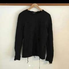 即購入可能！稀少　Rafsimons デストロイ　ライダース　スウェットのサムネイル
