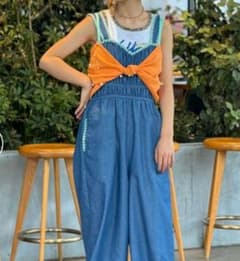～ハローサンフランシスコ～ パール付リボンブラキャミのサムネイル