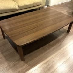 ポンデリビングセンターテーブル ラウンド 120cm ベージュ ロー