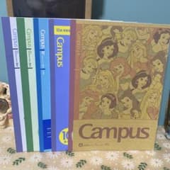 used Campus B6 노트 30 페이지 디즈니 프린세스
