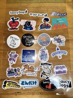Saucy Dog ステッカー Amazon.co.jp: Saucy Dog サウシードッグ ステッカーセット : おもちゃ