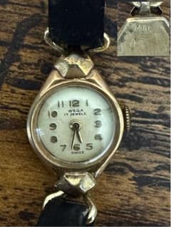 WEGA 17 JEWELS 14KT Gold レディース腕時計 現状品のサムネイル
