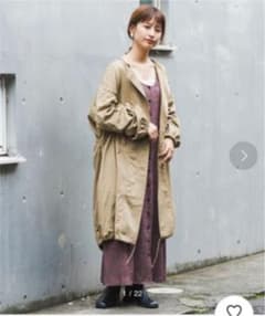 Kastane ミリタリーガスコート　ベージュのサムネイル