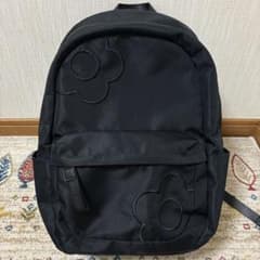 極美品✨MARY QUANT ライトラインデイジー リュック PC 黒 マリクワ