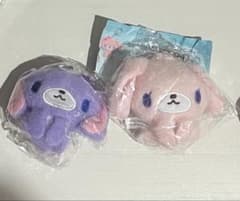 シュガーバニーズ ぬいぐるみキーホルダー ストロベリーうさ ブルーベリーうさのサムネイル