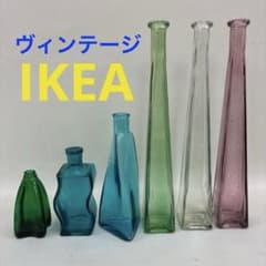 90sビンテージIKEA イケア　ガラス花瓶セット 6個 90年代 90sビンテージIKEA イケア ガラス花瓶セット 6個 90年代 - メルカリ
