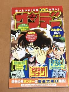 少年サンデー  お試し小冊子  /  銀の匙  名探偵コナン ポケットモンスターのサムネイル