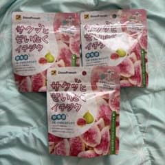 DozoFreesh サクッとぜいたくイチジク 3袋セット