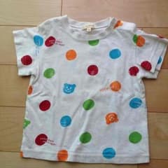 値下げ☆80☆ハッシュアッシュ 水玉Tシャツのサムネイル