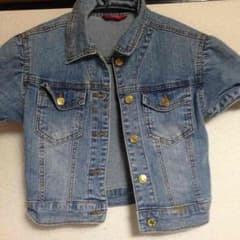 海LOVE様 専用。ショート丈デニム。のサムネイル
