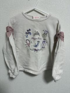メゾピアノ刺繍デザイン トレーナー 110のサムネイル