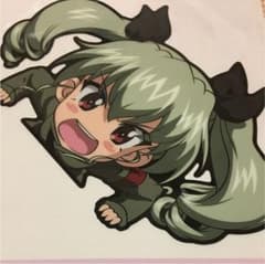 ガルパン 屋外対応給油口ステッカー アンチョビのサムネイル