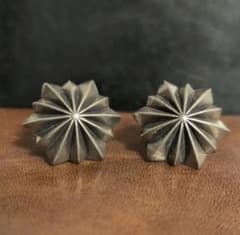 아폴로 비즈 실버 콘초 버튼 나사식 18mm 아폴로 콘초 2개