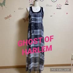 ✨ 美品 GHOST OF HARLEM  インナー付きロングワンピース ✨のサムネイル