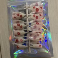 ネイルチップ リップ柄 付け爪のサムネイル