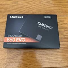 Samsung 860 EVO 250GB SSD 本体のサムネイル