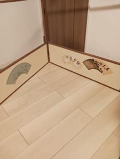 即中斎 千宗左 扇面画帖 扇面貼付 風炉先屏風 屏風 表千家 夏用 即中斎 千宗左 扇面画帖 扇面貼付 風炉先屏風 屏風 表千家 夏用 - メルカリ